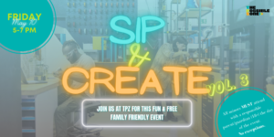 Sip & Create invitation image