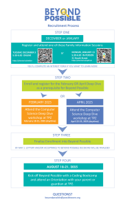 Beyond Possible Enrollment Process