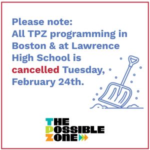 image of shovel; TPZ programming cancelled 2/24