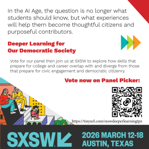 SXSW proposed panel information with link to site